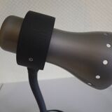 Table lamp, tiltable, gray metal