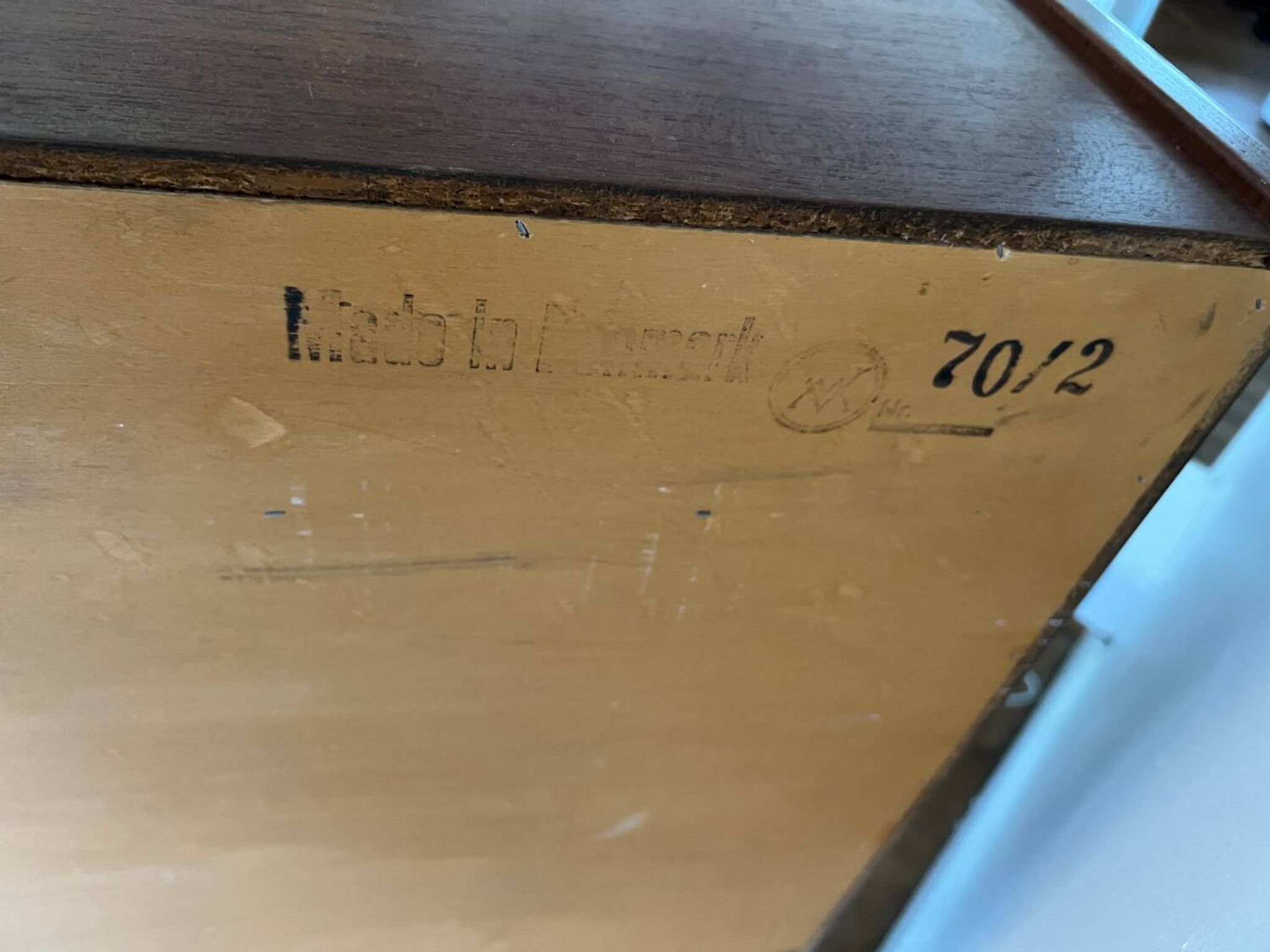 Vintage desk / vintage storage furniture by Arne Wahl Iversen.