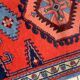 Tapis Hamadan vintage fait main en laine – 109 x 147 cm - 1C1039