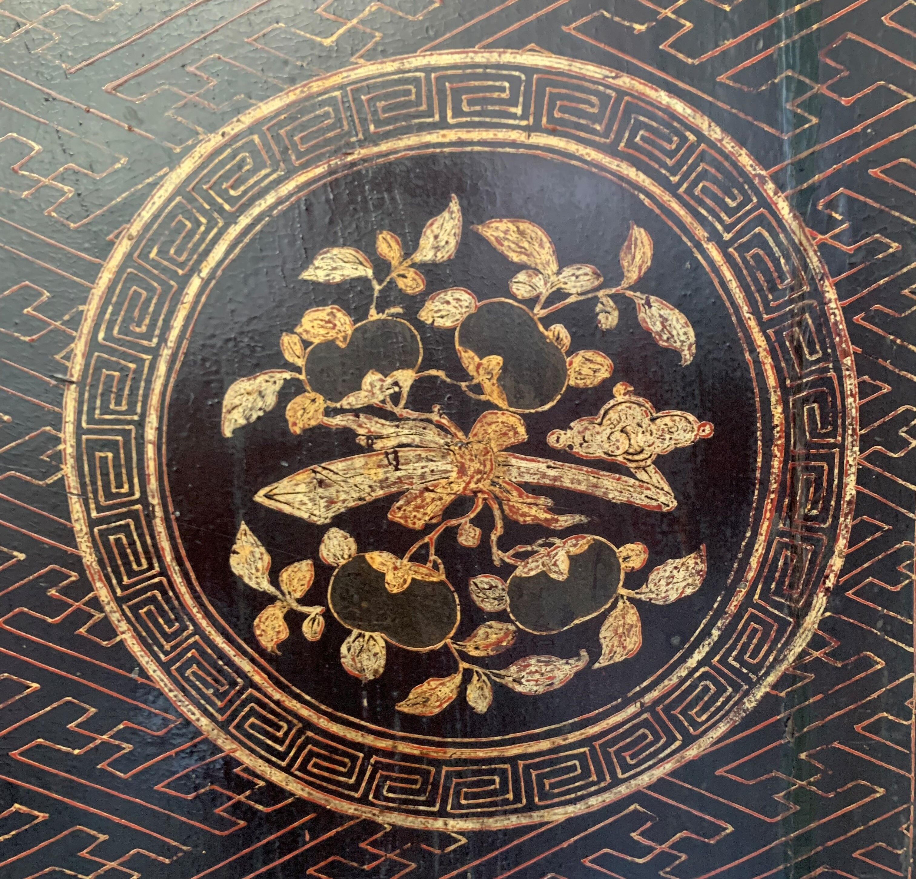 Chinese lacquered cabinet