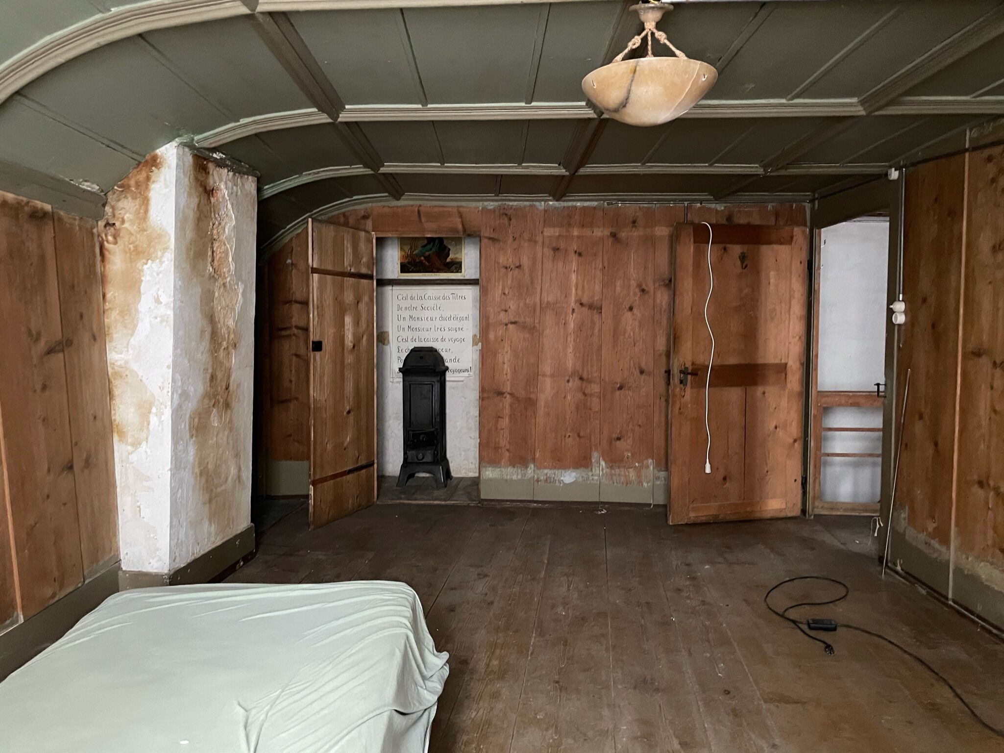 Antique ceiling Lamp Art Deco 1920s