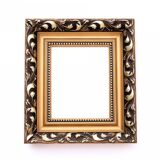 Unique mirror in gold frame.
