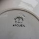 Set of 6 flat plates
