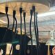 Two-tone eyeball chandelier