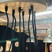 Two-tone eyeball chandelier