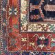 Handmade ancient Persian carpet 158x230cm