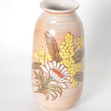 Vallauris vase signed Fonck-Mateo