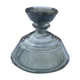 Carafe art deco blue green 1930