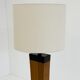 Lampe de sol en teck des années 50 italienne