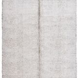 Mustards medium shaggy wool carpet , Hand made wool carpet