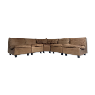 Canapé en cuir modulaire Knoll international 5pc