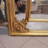 19th century mirror 245 x 145