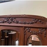 Antique Art Nouveau wardrobe
