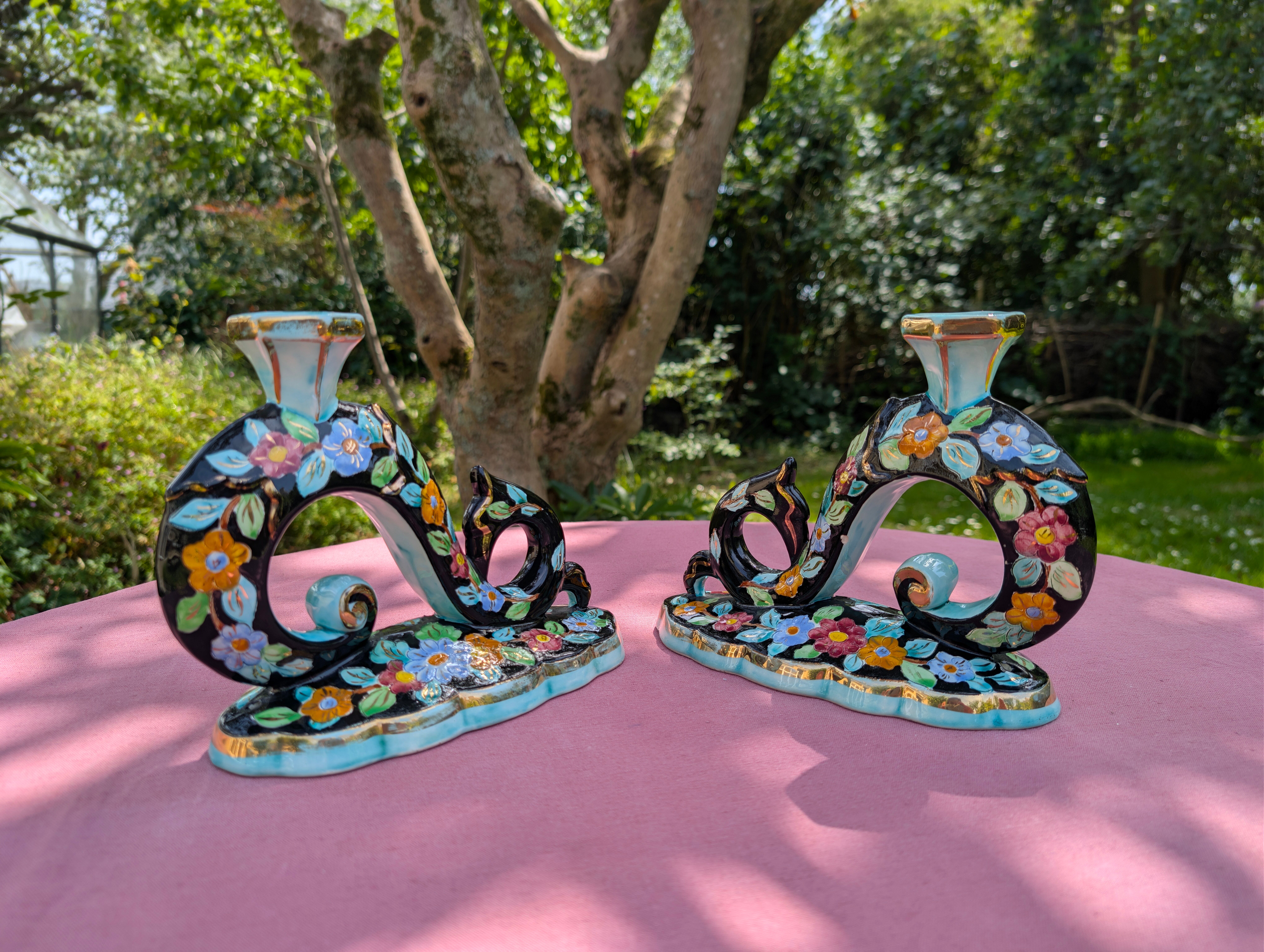 Pair of Cerart Monaco candlesticks