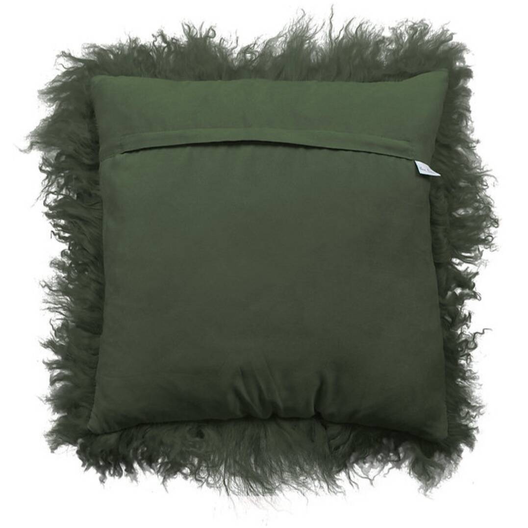 Tibetan sheepskin cushion