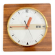 Arsa Formica wall clock, vintage pendulum from the 60s.