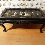 Asian-decorated rectangular coffee table