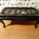 Asian-decorated rectangular coffee table