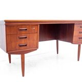 Bureau en teck, Danemark, années 1960
