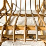 Children's rattan rocking chair