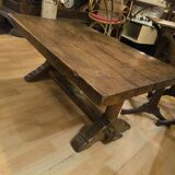 Monastery coffee table in solid elm.