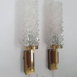 Pair of Arlus designer wall lights