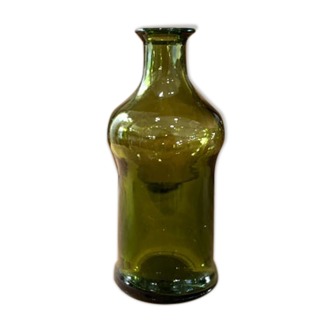 Bouteille en verre vert