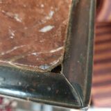 Saddle column griffin winged lion head