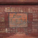 Antique Folk Art Painted bridal chest 1854