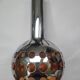 Raak three-light space age orange pendant lamp, 1970s, Netherlands