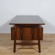 Mid-Century Model 75 Freestanding Teak Desk from Omann Jun, Denmark, 1950s