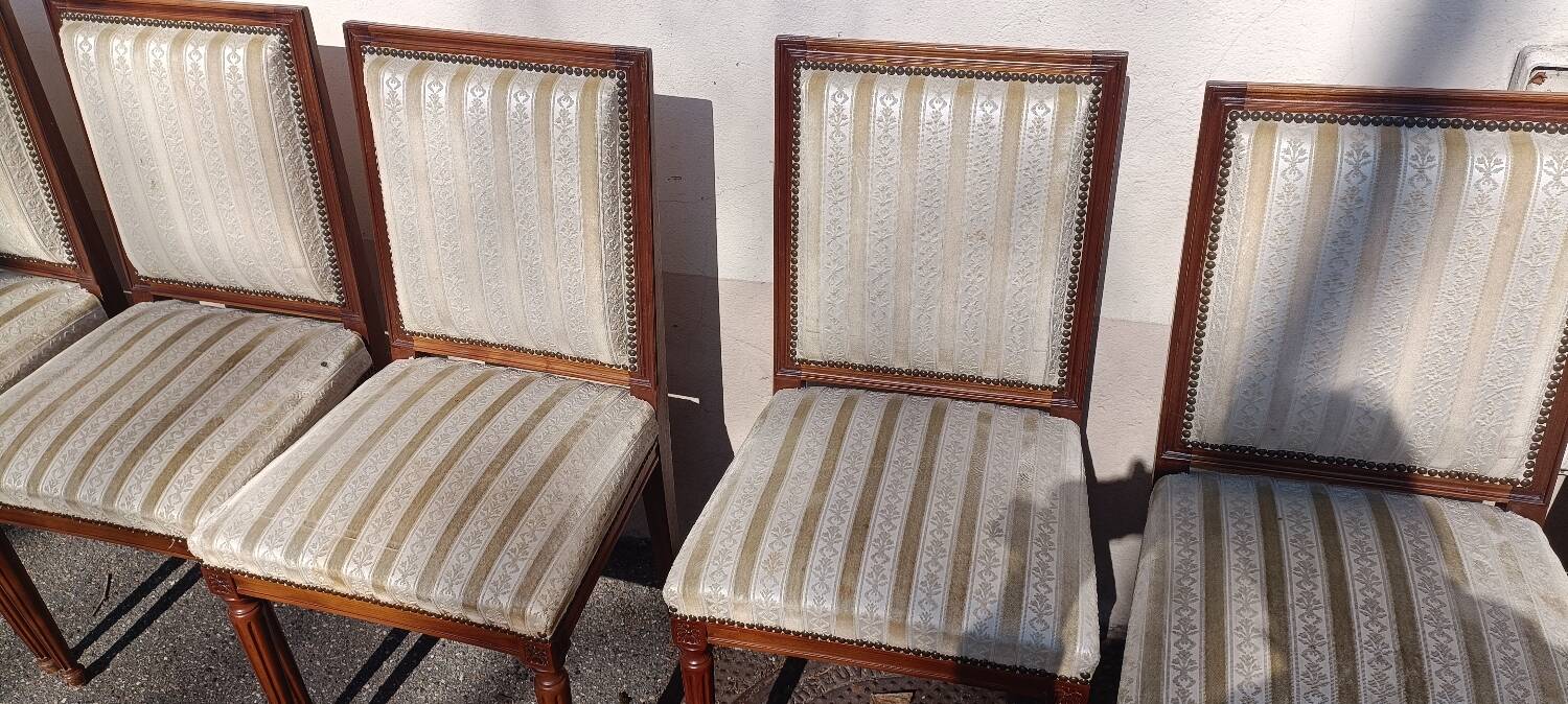 Lot 6 Louis chairs, 16