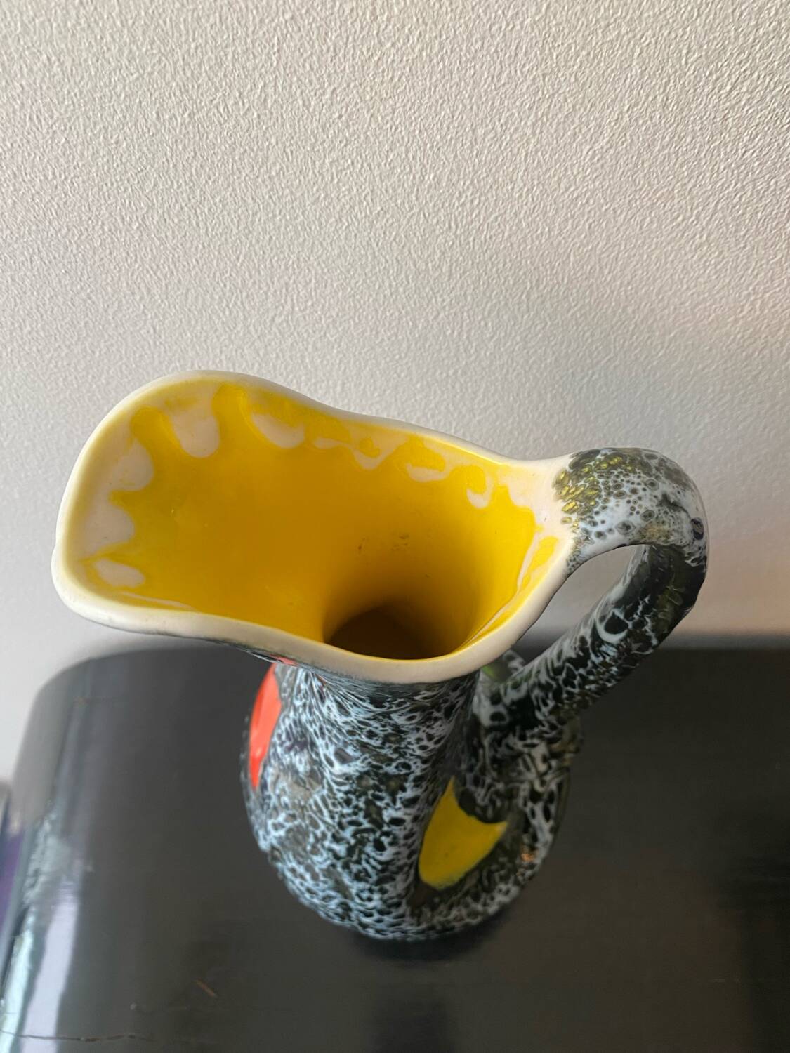 Large Vintage Pitcher 50-60 Vallauris by Auguste Lucchesi known as Luc