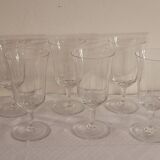 10 verres à pied 60's