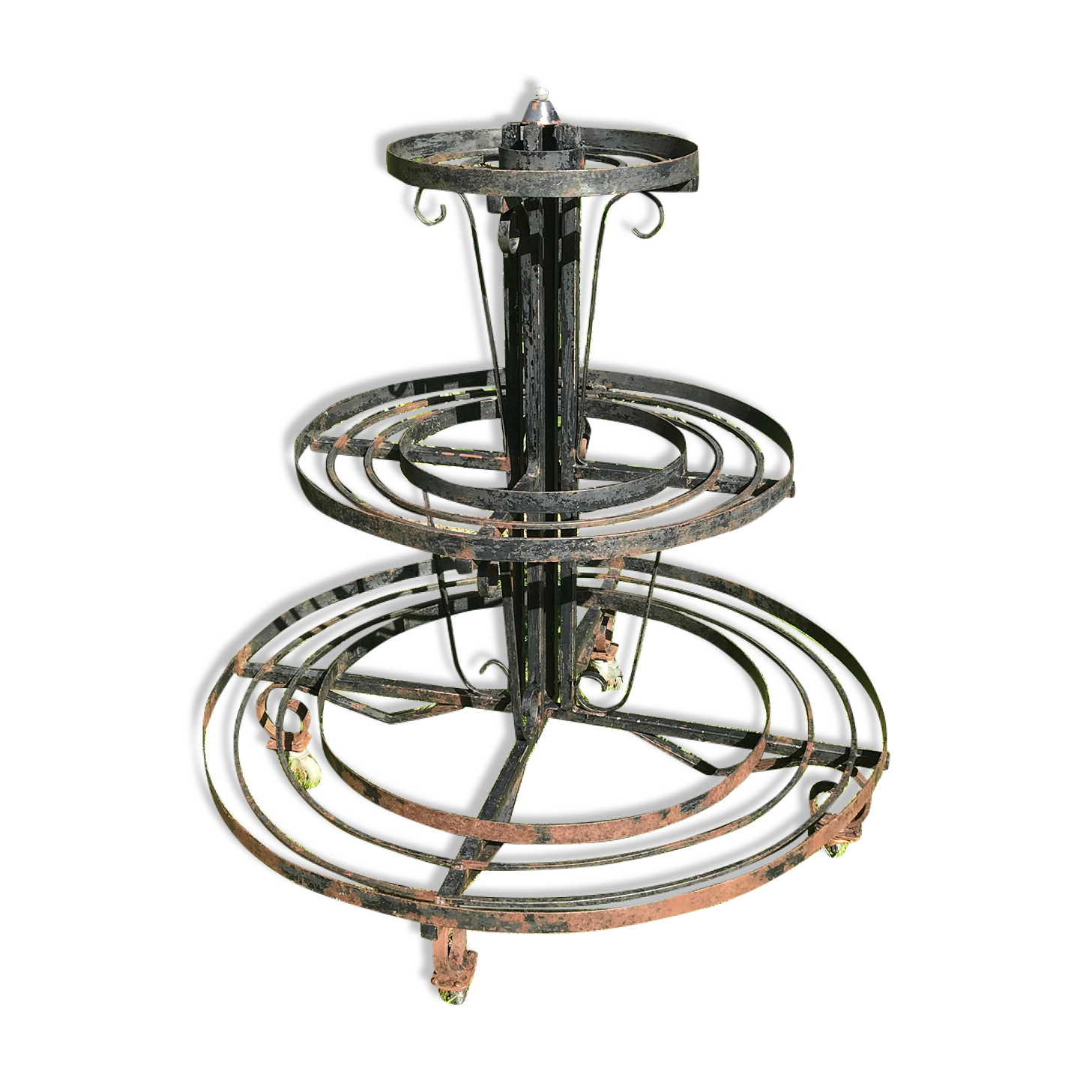 Ironworks plant holder