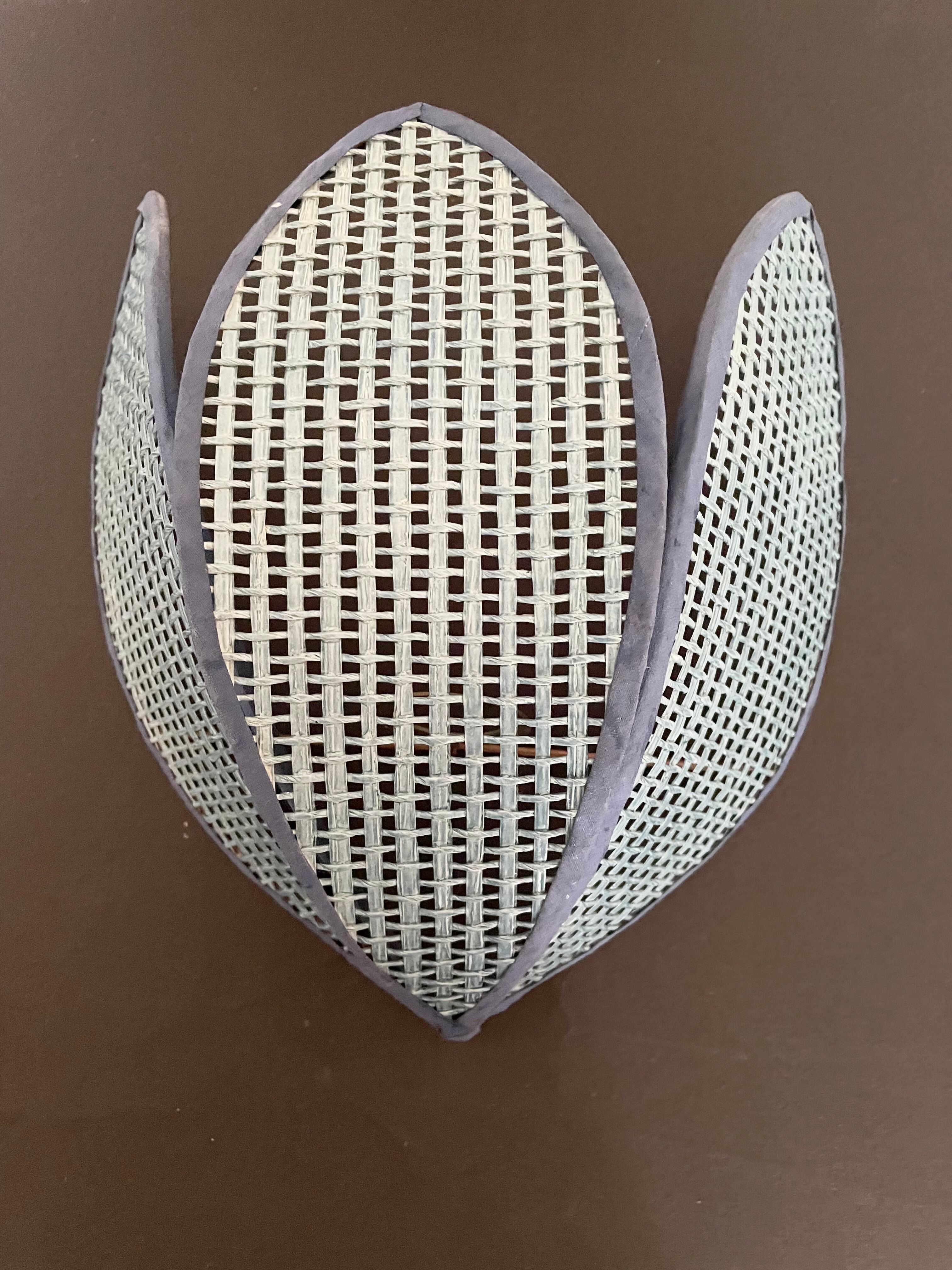 Lotus flower canning wall lamp