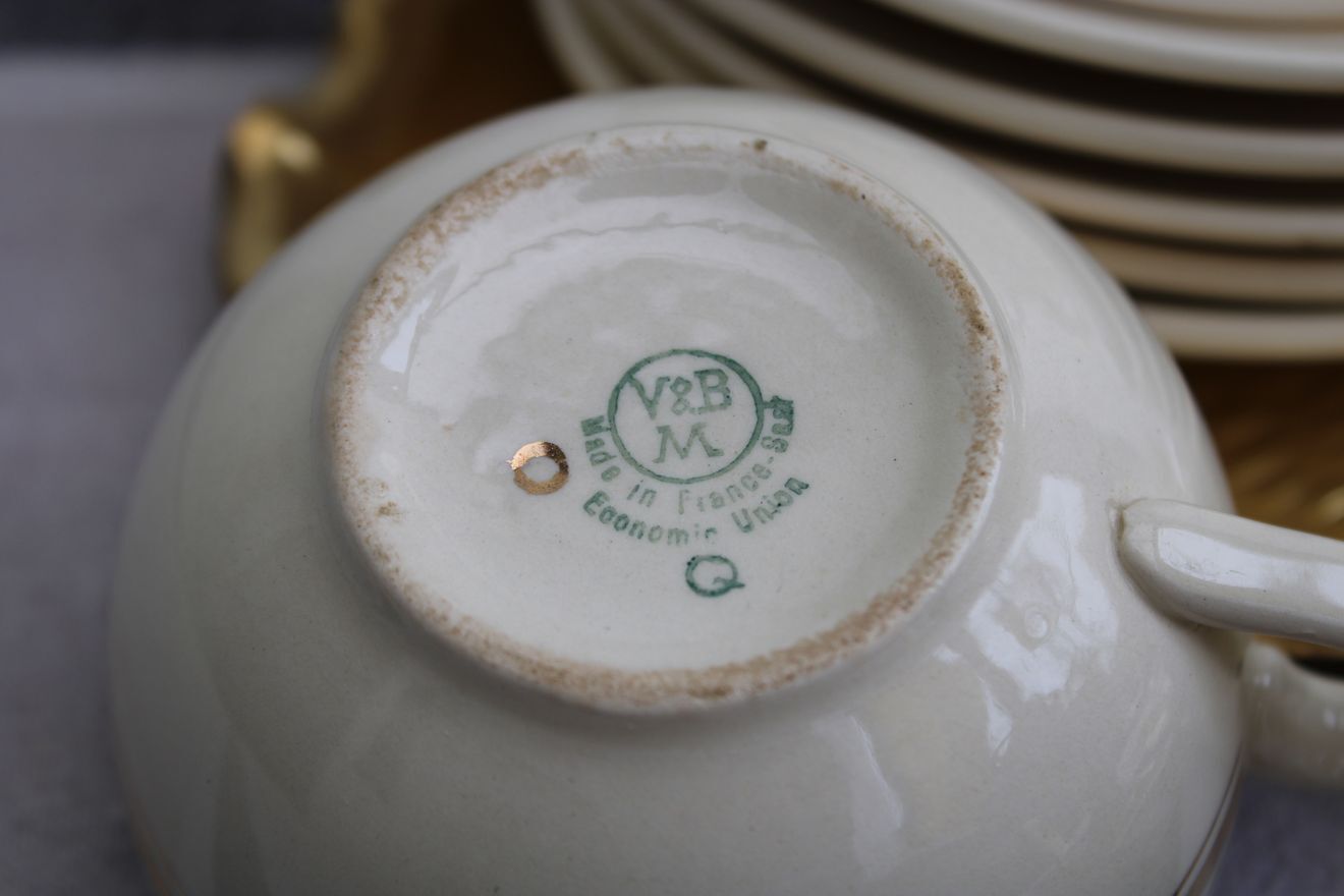 Set of 6 villeroy and boch coffee cups