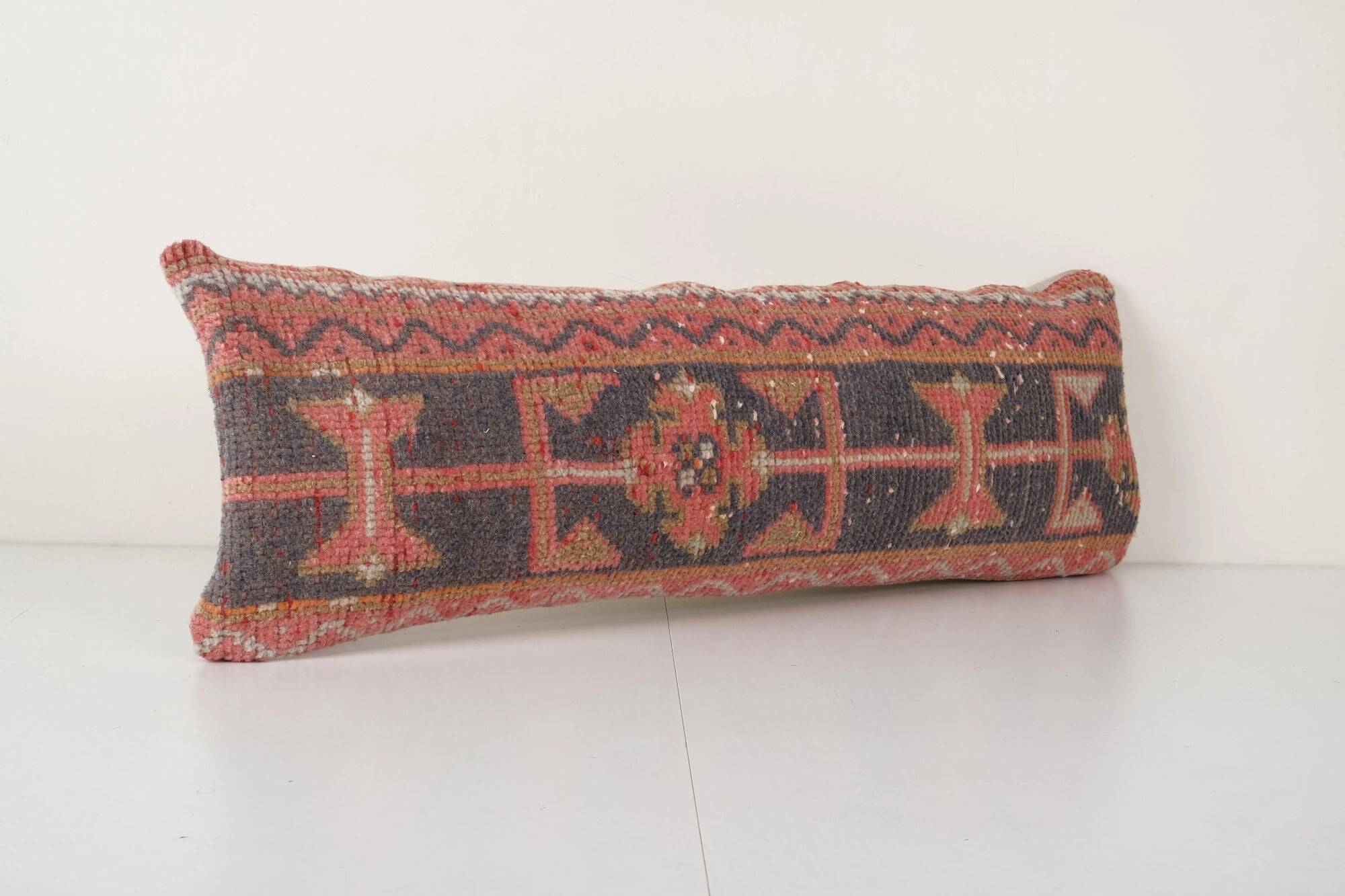 Vintage Turkish cushion cover 30x81 cm