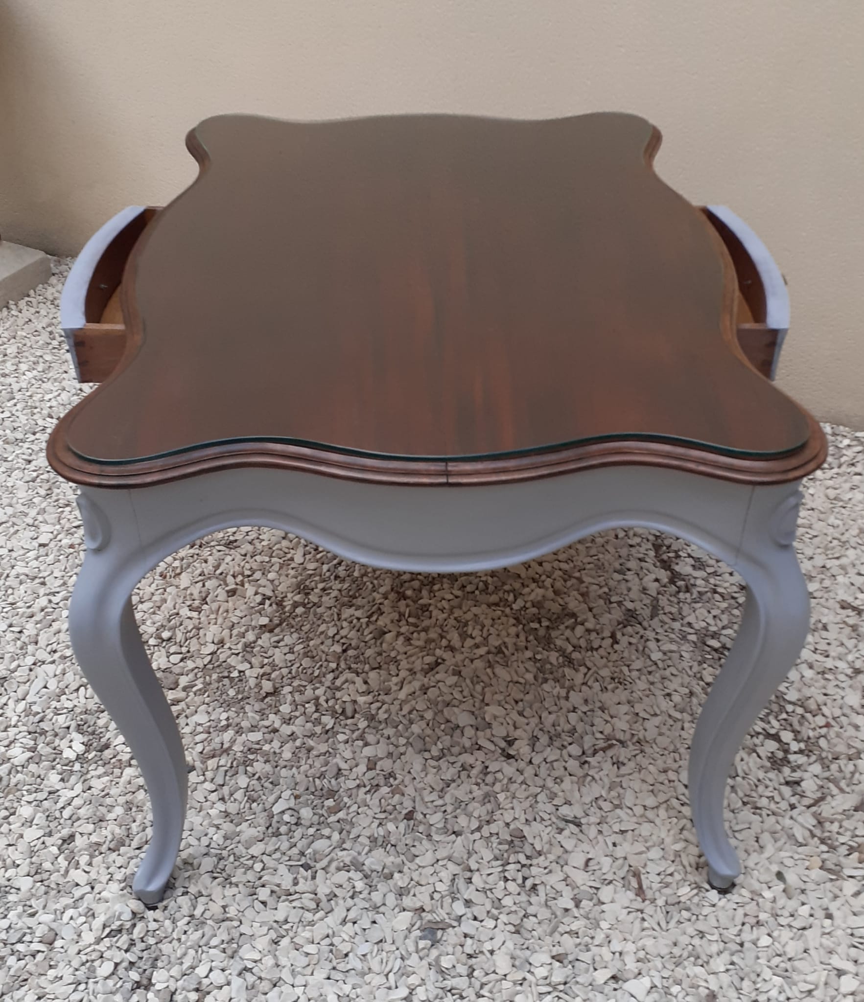 Rosewood desk table XIX century
