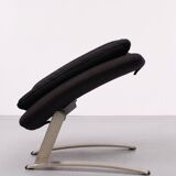 Saporiti adjustable Foot Stool Italy 1980s