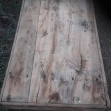 1900s factory long coffee table in poplar