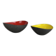 Set of 2 Krenit metal bowls by Herbert Krenchel for Ørskov, Torben, Denmark 1950
