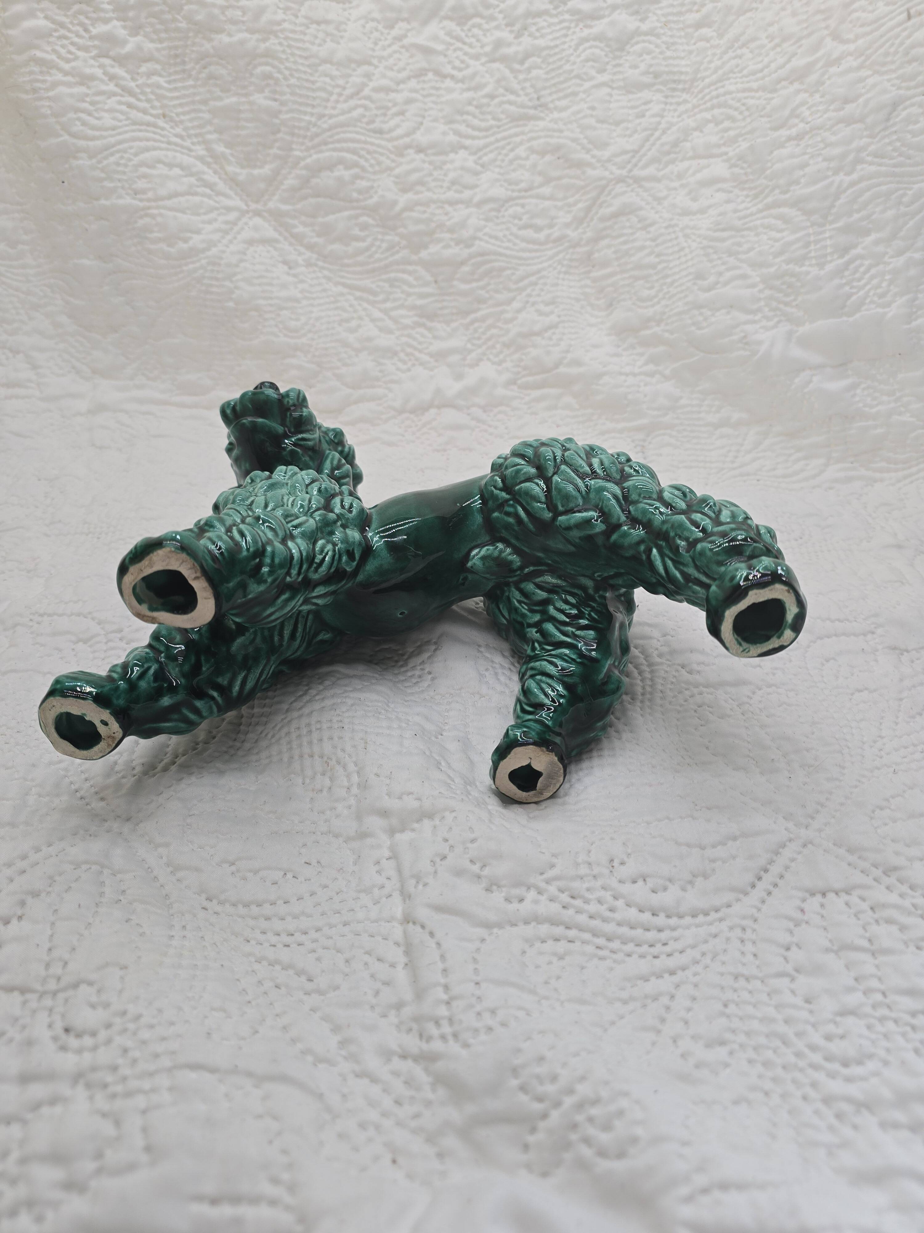 Ceramic poodle Vallauris