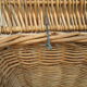 Basket with wicker lid
