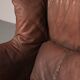 Patinated leather sofa by Gerard van den Berg for Montis, Netherlands, 1970s