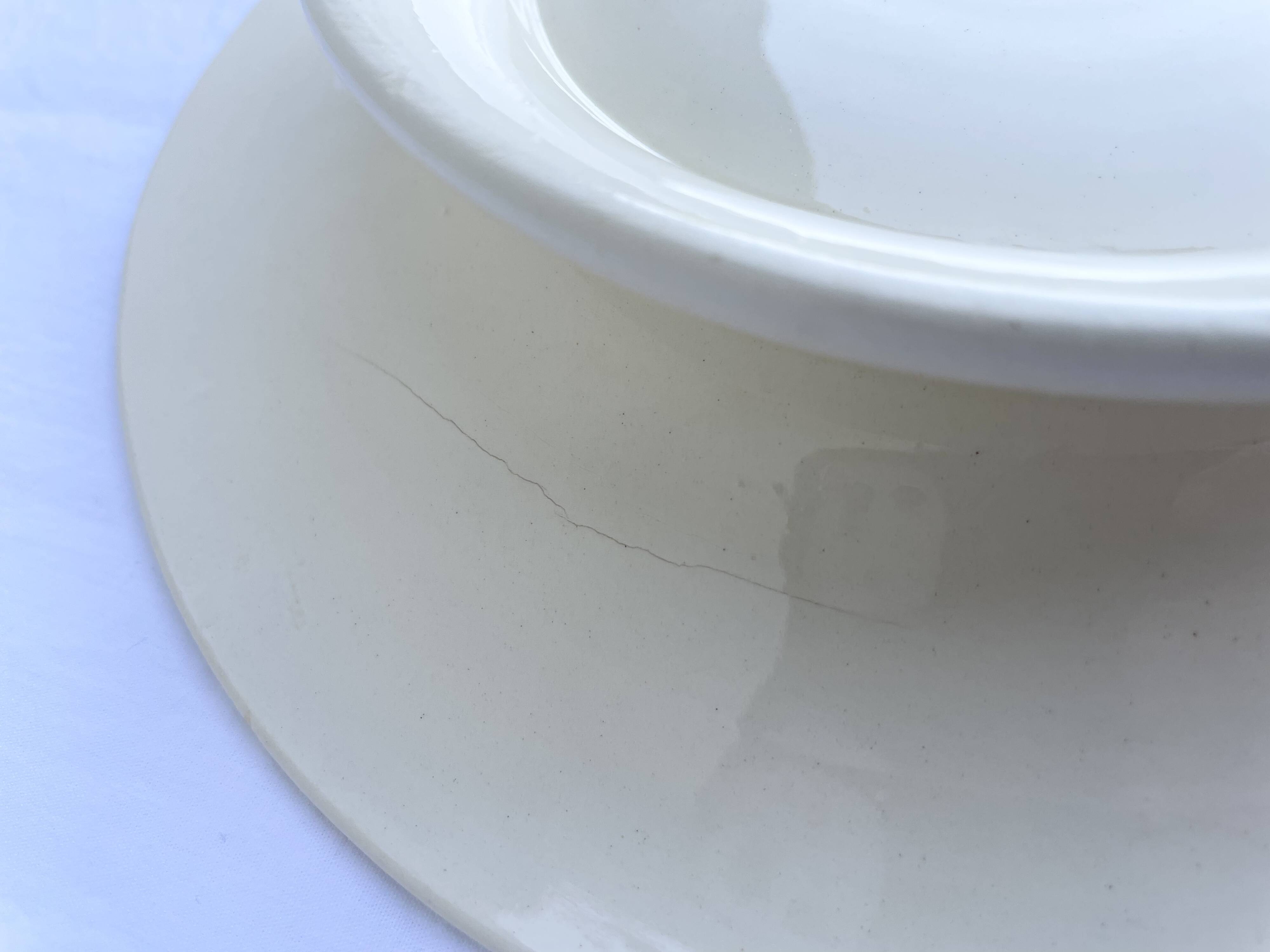 Ceranord St Amand pedestal plate model Nigeria 1920