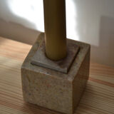 Vintage marble candle holder