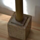 Vintage marble candle holder