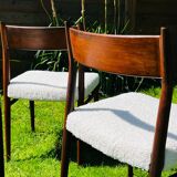 5 chaises Danoises d’Arne Vodder modèle 418 teck