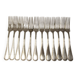 Fourchette ancienne service Louis XVI ruban filet